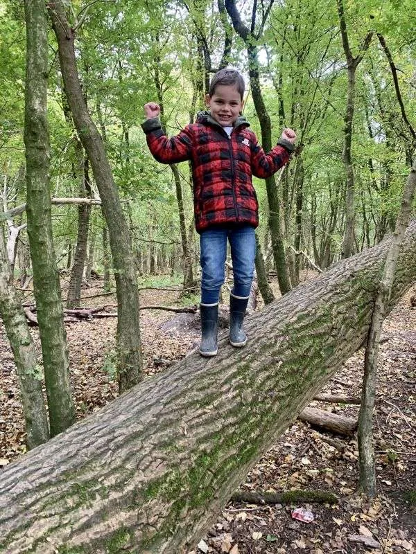Wandeling maken met je zoon
