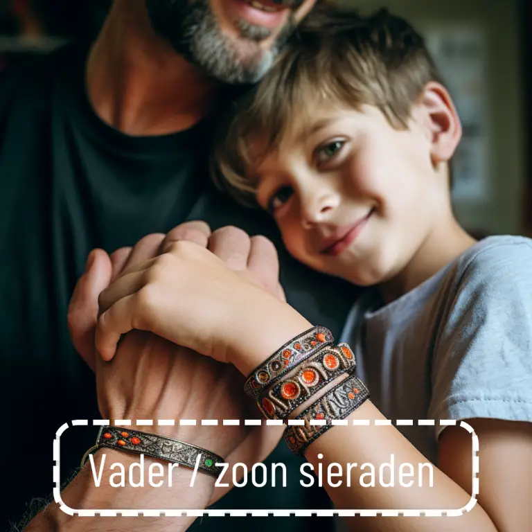 Vader zoon sieraden